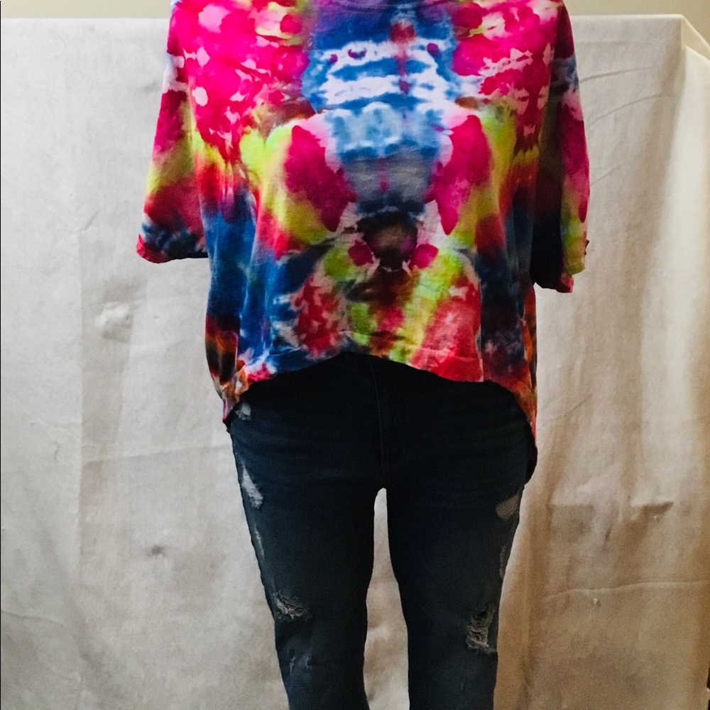 Hand dye tee shirts